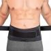 Lower Back Support Belt for Men & Women | Lordosis Pain Relief & Posture Correction | Adjustable Breathable Waist Support for Herniated Disc Sciatica & Scoliosis - Black - Buy Online on GoSupps.com