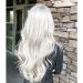 Stay & Me W ck Silver Afro Ombre Synthetic Heat Resistant Wigs for Women - Long Cire Wavy Style - Buy Online on GoSupps.com
