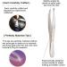 Japanese Handmade Professional Eyebrow Tweezers with Angled Tip | SK-3 - Buy Online on GoSupps.com