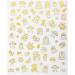 Accessories Manicure Decoration Adhesive 3D Nail Art Nail Slider Nails Decal Tiger Nails Stickers 2022 Year(1) Style1 - Buy Online on GoSupps.com