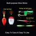 Qualy Fishing Glow Sticks for Bobbers - Bobber Lights & Rod Bell Alarm Lights - Bulk Kit of 50Pcs - 6.0*50mm - Buy Online on GoSupps.com