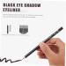  minkissy minkissy 12Pcs Black Eyeliner 1 Pen Black Eye-Liner Set of Eyebrow Pencils Eye-Liners Black Eyeliner Eyeliner Eyeliner Makeup Liner Pencil for Eyes - Buy Online on GoSupps.com