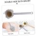 Double Sided Body Exfoliator Brush for Shower and Bath | Healeved Body Scrubber - Buy Online on GoSupps.com