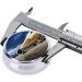 Evening Light Airplane Round Pill Box - 3 Compartment Travel Medicine Organizer & Decorative Pocket Purse - Buy Online on GoSupps.com