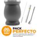 belltop Complete set of Argentinian matte. Set for infusing yerba mate. Composed of double-walled stainless steel matera that acts as a matte thermos matte bulb and cleaning brush - Buy Online on GoSupps.com