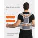 Posture Corrector Brace for Men & Women - Shoulder & Back Support Belt (L Code) - White Fruit Peach - Buy Online on GoSupps.com