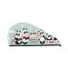 Cute Panda Microfiber Hair Towel Soft Super Absorbent Hair Towel Wrap for Women Coral Velvet Quick Dry Hair Cap for Long Curly and Thick Hair
