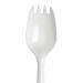 Georgia-Pacific Dixie 5.75" Medium-Weight Polypropylene Plastic Spork by PRO   White  CMP21C  (Case of 1 000) Unwrapped - Buy Online on GoSupps.com
