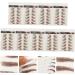 Housoutil 9 Sheets Waterproof Eyebrow Stickers False Eyebrows Dark Brown False Eyebrows Cosmetics 6d Cejas 21x14.7cm Brown - Buy Online on GoSupps.com