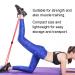 8 Shaped Pull Rope Chest Expander - Comfortable Elastic Strong Tension for Blood Circulation - Red - Buy Online on GoSupps.com