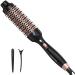 Wavytalk Pro Thermal Brush for Blowout Look 1 1/2 Inch Ionic Heated Round Brush Makes Hair Smoother Dual Voltage Thermal Round Brush Get Natural Curls Easy to Use 30S Fast Heating Rose Gold