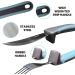 Adaptive Weighted Silverware Set for Elderly & Disabled - Easy Grip Utensils for Parkinson's, Arthritis & Weak Hands - Buy Online on GoSupps.com
