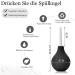 2023 New 500mm Analdusche for Intestinal Cleaning - Backflow Prevention Ideal for Anal Intercourse & Klistier Use | Black Anal Shower & Butt Plug - Buy Online on GoSupps.com