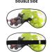 Shop Purple & Green Grapes Eye Mask - Soft Elastic Adjustable Sleep Mask for Men & Women | International Shipping - Buy Online on GoSupps.com