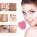 Compressed Cosmetic Spa Facial Sponges Heart Shaped Cleansing Wood Pulp - Buy Online on GoSupps.com