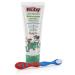 Nuby Citroganix Toddler Toothpaste with Toothbrush - Red/Blue