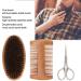 Premium Stainless Steel Beard Kit - 3pcs Set with Wooden Comb & Beard Oil for Men - Buy Online on GoSupps.com