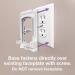 Dreambaby Dual Fit Outlet Plug Cover - Model L907 - Electrical Socket Guard for Standard and Decora  White  2 Count (Pack of 1) - Buy Online on GoSupps.com