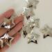 100 Silver Metal Star Snap Hair Clips | Non-Slip Hair Barrettes for Girls & Women | Cute Hollow Star Design - Buy Online on GoSupps.com