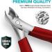 Professional Heavy Duty Toenail Clippers for Thick Nails - Long Handle Safety Scissors for Men & Seniors - RONAVO Red (for Thick Nails) - Buy Online on GoSupps.com
