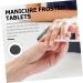 minkissy 1 Frosted Sheet Gel Nail Remover Esmalte De U as En Gel Electric Nail Buffer Manicure Grinding Pad Round Sanding Discs Nail File Electric Pedicure Grinding Accessories Foot 2.5x2.5cm Black - Buy Online on GoSupps.com