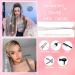 47 Silver Hair Tinsel Kit - 1100 Strands, Heat Resistant Extensions for Women & Girls - Buy Online on GoSupps.com