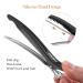 AIMIKE 4pcs Non-Slip Hair Clips for Styling & Sectioning | Salon Quality Duckbill Clips - White & Black - Buy Online on GoSupps.com