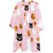 Halloween Barber Cape - Adjustable Hair Cutting Cape for Kids & Adults | Stylish Pink Orange & Black Hairdressing Gown | 55x63 Inch Salon Accessory - Buy Online on GoSupps.com
