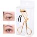 Eyelash Curler | Handheld Quick Eye Lash Curler - Dramatically Curled Eyelashes Curler with Padded Handle for Long Lasting Effect Rose Gold-pvc Box - Buy Online on GoSupps.com