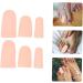 Healifty 8 Pairs Silicone Toe Tubes Protector - Foot Protectors for Feet, Toe Orthotic Separator for Toe Valgus Relief - 6x3cm - Buy Online on GoSupps.com