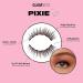 Glamnetic Pixie Magnetic Eyelashes - Brown Short Cat Eye Reusable Natural Look - 1 Pair - Buy Online on GoSupps.com