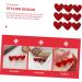 FRCOLOR Love Heart Clamps hairpin heart hairpins cupid valentine heart hair clips heart hair pin women side clamp bangs hair clip hair South Korea Miss alloy Womens Hair Accessories - Buy Online on GoSupps.com