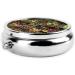 Colorful Magical Eyes Portable Metal Pill Box | Round Mini 3-Compartment | Travel-Friendly Design for Small Pills - Buy Online on GoSupps.com