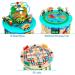 11-in-1 Wooden Motoric Cubes Toy for Kids | Bead Labyrinth Dinosaur Activity Cube | Educational Gift for Toddlers - Buy Online on GoSupps.com
