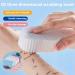Super Soft Exfoliating Bath Sponge - Korean Skin Scrubber Exfoliator 3D Design (Blue & Gray) for Glowing Skin - International Shipping Available - Buy Online on GoSupps.com
