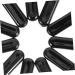 Baluue 200 Pcs Mini Eyeshadow Swab Concealer Brush Foam Eyeshadow Lip Balm Milky Cotton Black - Buy Online on GoSupps.com