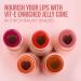 Jelly & Butter Lip Balm | Infused with Jojoba Oil Shea Butter & Vitamin E | Softens Dry & Chapped Lips | Helps Fade Lip Pigmentation | Smooth & Supple Lips | Dusty Rose | 3g - Buy Online on GoSupps.com