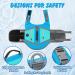 Emust Dog Life Jacket - XS Blue Stylish & Reflective with Rescue Handle - Ideal for Swimming Boating & Kayaking - Buy Online on GoSupps.com