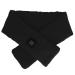 GISOOM heating scarf neck heating pillow heated scarf 3 steps washable breathable heating wrap soft warm heating scarf for the neck thermal women (black)