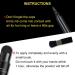 Black Beard Pencil Filler for Men - Waterproof & Long Lasting 4-Tip Beard Pen for Natural Makeup - Includes Beard Brush - Ideal for Moustache & Eyebrows - Buy Online on GoSupps.com