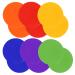 GDUCKS Spot Markers 9inch 10inch 12 Pack Rubber Floor Dots Non Slip Flat Cones Agility Dots for Kids Soccer Basketball Sports Speed Agility Training, Preschool Classroom Activities 10 inch
