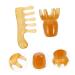 Coolhiya Massage Brush Set - 2-Piece Scalp Relaxation and Gua Sha Tools for Ultimate Hair Care and Stress Relief - Buy Online on GoSupps.com