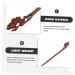 Didiseaon Peach Wood Hairpin Wooden Hair Stick Hair Bun Stick Women Hair Accessories Delicate Hair Chopsticks Hair Stick Chopsticks for Hair Women Hair Stick Long Hair Stick - Buy Online on GoSupps.com