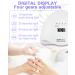 Neflsi 168W Nail Dryer UV LED Lamp - Professional Gel Nail Lamp with Timer LCD Display & Removable Flooring for Quick Drying Finger & Toenail - International Shipping Available - Buy Online on GoSupps.com
