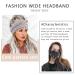 Gangel Boho Floral Printed Wide Headbands - Pack of 3 | Vintage Hair Accessories for Women and Girls - Buy Online on GoSupps.com