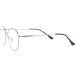 Joxigo Retro Round Computer Glasses - Anti-Blue Light UV Protection Metal Frame Includes Glasses Case - Black & Silver - Buy Online on GoSupps.com