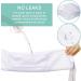 Organic Castor Oil Pack - Reusable Soft Compress for Waist & Neck Liver Detox Deep Sleep White - Buy Online on GoSupps.com