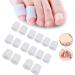 8 Pairs Silicone Toe Cuffs & Caps for Men & Women | Relief for Bubbles Hammer Toe & Ingrown Nails - Buy Online on GoSupps.com