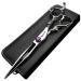 SHARONDS Hair Scissors 8" Professional Hairdressing Scissors Sharp Stainlesss Steel Salons Hair Cutting Shears for Women Men
