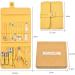 Professional Yellow Manicure and Pedicure Kit - Nail Clippers Set - Buy Online on GoSupps.com